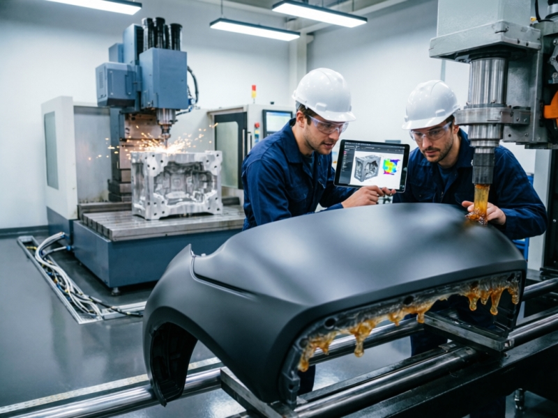 Injection Molding for Large Parts: Large Tonnage Injection Molding & Structural Foam Comparison Guide